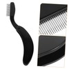 SAFIGLE Dense Lash Comb Eyebrow Brush Portable Eyelash Separating Tool