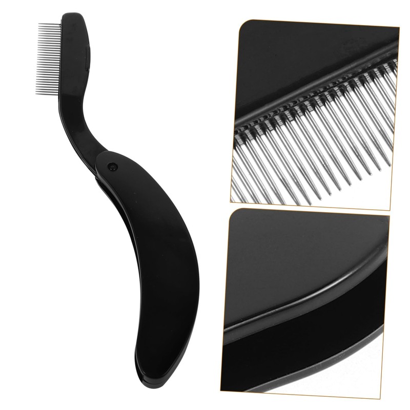 SAFIGLE Dense Lash Comb Eyebrow Brush Portable Eyelash Separating Tool