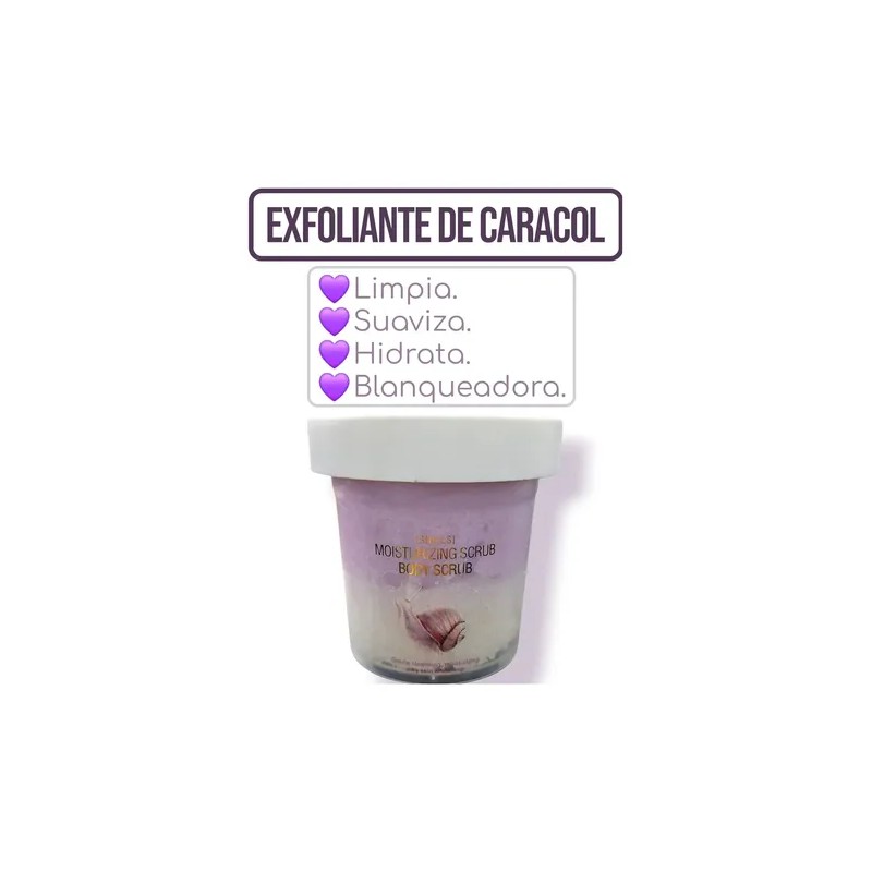 Body Scrub Exfoliante Corporal De Caracol 380