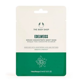 The Body Shop Serum Concentrate Sheet Mask - Edelweiss Smooth & Protect 1 Mask