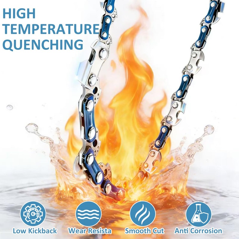 3 Pack 10-in Chainsaw Chain for EGO PSA1000, PSA1020, S1000,