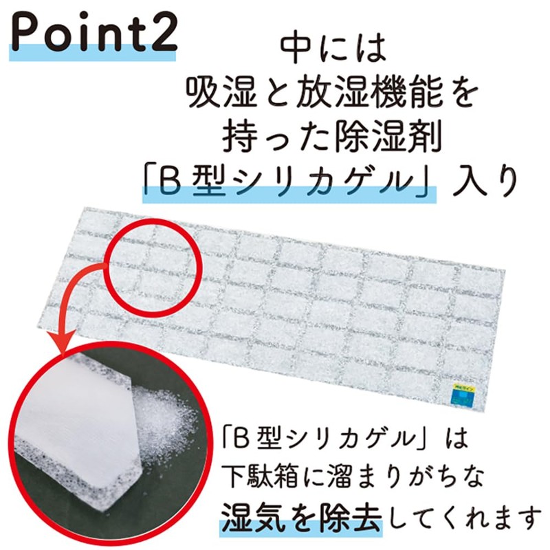 Foral Strong Semia Deodorizing Sheet & B Type Silica Gel