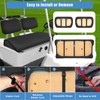Golf Cart Seat Covers Set for Yamaha G22 G19 G16