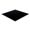 Black Plexiglass Sheet - 1/4" Thick Cast (24" x 24")