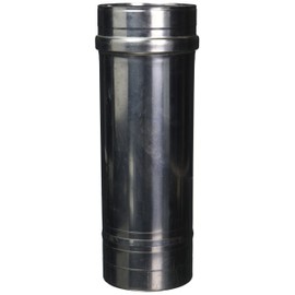 M&G Duravent FSVL1204 Vent Pipe Stainless Steel Cat Iii 4 In. X 12 In.