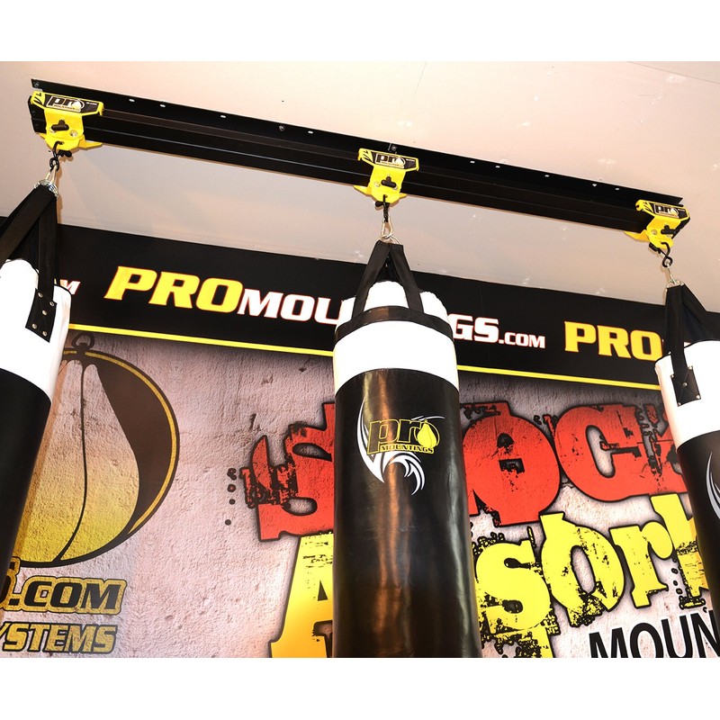 PRO Mountings I Beam Roller Mounting for Heavy Bag: 7"