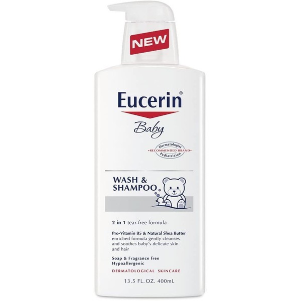 Eucerin Baby Baby Wash & Shampoo - 13.5 oz