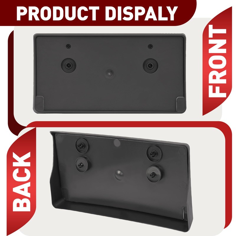 JMTAAT Front License Plate Holder Bracket Compatible with 2018 Dodge