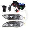 Silscvtt Fog Lights Assembly Replacement for 2005-2008 Toyota Corolla with