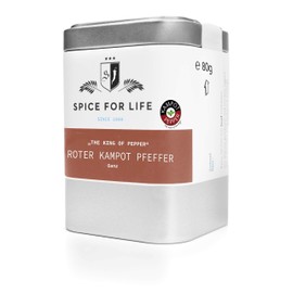Spice for Life Red Kampot Pepper, The King of Pepper, 80 g