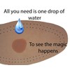 Shoeslulu Magic Absorbent Ultra Thin Handcrafted Lambskin Leather Insoles with