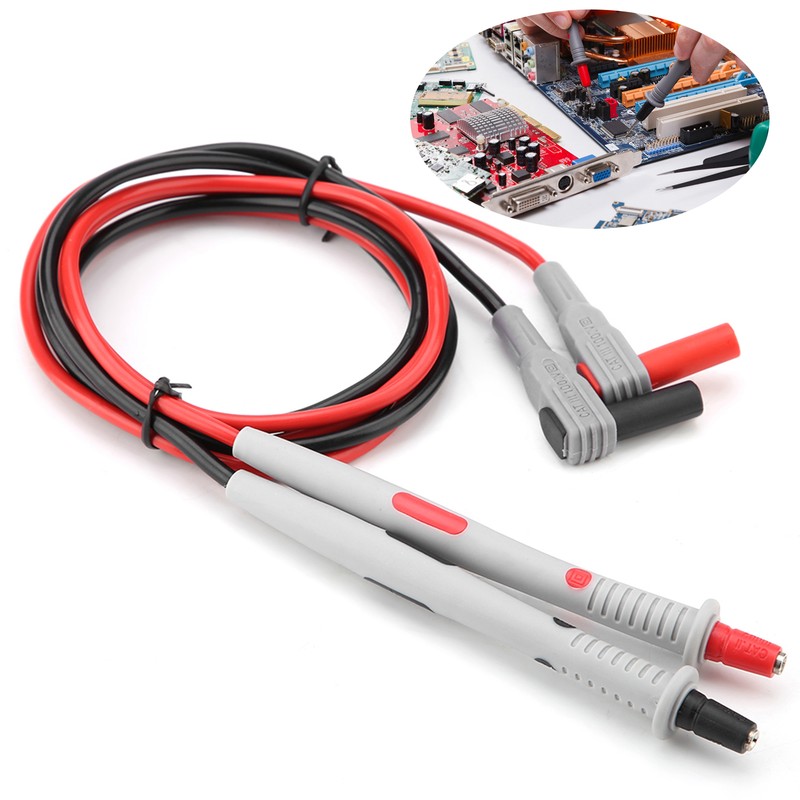 P1503D Multifunctional Multimeter Test Leads with Crocodile Clips Replaceable Probe