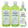 Shampoo Bergamota 1lt. Kit 2 Pzs Más Tónico Capilar Florigan