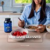 Hígado Vacuno De Res 180 Cápsulas 1400 Mg. B Life