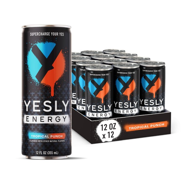 Yesly Energy - All Natural Clean Energy Drink - Zero