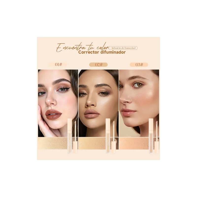 Artmiss Corrector En Crema Acabado Natural Efecto Difuminado Tono Neutral