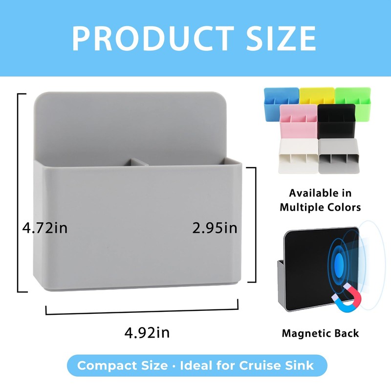 Magnetic Toothbrush Holder for Cruise Ship Cabin – Wall-Mounted Cruise