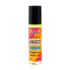 Scents & Inspiration Roll-On Fragrance Oil - Our Version of Anucci for Men | Long Lasting & Alcohol-Free | Travel Size | Men's Fragrance Oil | 1/3 Fl. Oz