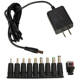 Kaito Denshi AC Adapter (PSE Compatible) 10 Type Set 5V 1.5A 7.5W Center Plus Switching 5.5 mm 0.08 inch (5.5 mm) 2.1 mm DC Plug RoHS