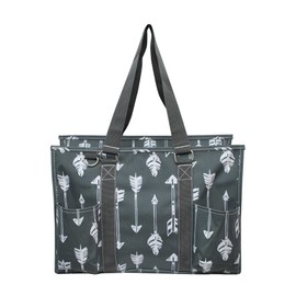 All Purpose Organizer Medium Utility Tote Bag 3 (Arrow Grey)