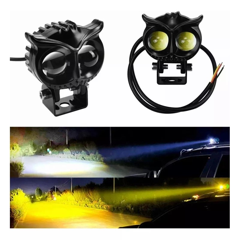 MXNLZM 8000lm Luz Led Faros Para Motos Luces Auxiliares Lupa