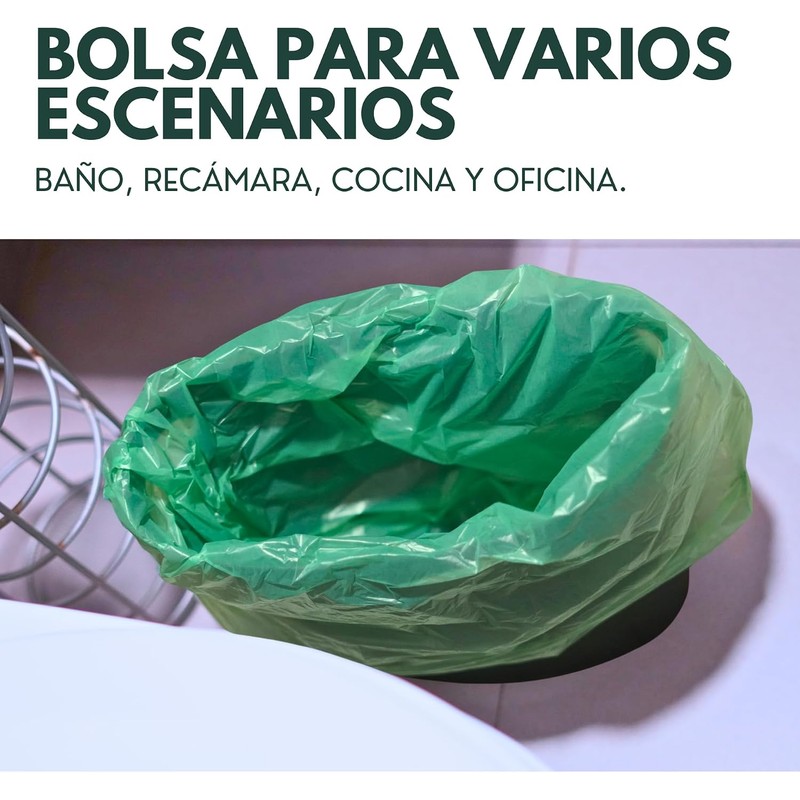 Genérico Bolsa para Basura Ecológica 50 x 70 cm Biodegradable