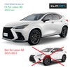 CLIM ART in-Channel Incredibly Durable Rain Guards for Lexus NX