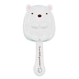 Unic Sumikko Gurashi Die-Cut Hair Brush, Polar Bear, Size (H x W): Approx. 6.9 x 3.1 inches (17.5 x 8 cm); Weight: Approx. 2.3 oz (66 g)