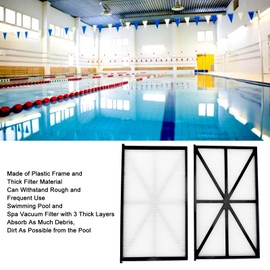 TARSHYRY Replacement Robotic Pool Cleaner Filter Cartridges,4PCS Ultra Fine Cartridge Filter Panels,Robotic Pool Cleaner Filter Parts,Pool Cleaners Part