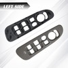 TQPONLY Door Window Switch Bezel,Front Driver and Passenger Side Compatible
