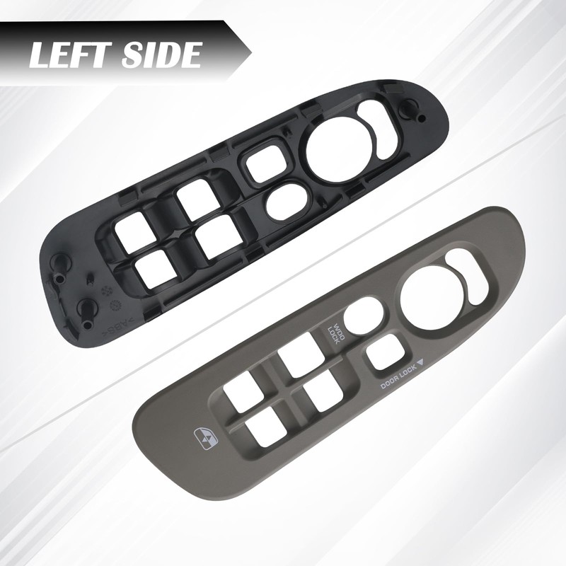 TQPONLY Door Window Switch Bezel,Front Driver and Passenger Side Compatible