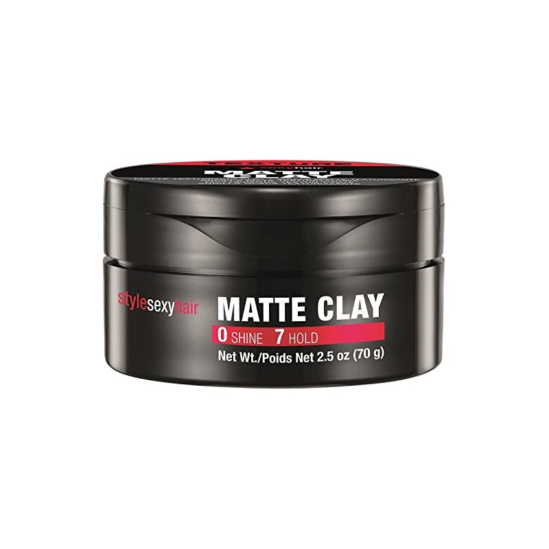 SexyHair Style Matte Clay Arcilla Texturizante Mate,50 g | Separa,