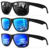 Mens Sunglasses Polarized, Retro Sunglasses for Men Women with UV