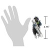 The Bridge Collection 3.75" Skiing Resin Black Bear Ornament -