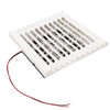 Side Exhaust RV Vent Fan Louvered Grid Odor Remove Silent