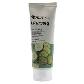 Moisture supply cool refreshment soothing effect cucumbers 150ml / 수분공급 시원한청량감 진정효과 오이 클렌징폼 150ml