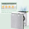 2 Pack Vital 100 True HEPA Replacement Filter Compatible with
