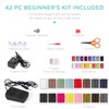Best Choice Products Compact Sewing Machine, 42-Piece Beginners Kit, Multifunctional