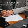 Wordsworth & Black Primori Fountain Pen Set [Black Gold]; Medium