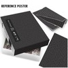 Impossible Mystic Maze Puzzles for Adults 1000 Pieces, Difficult Black