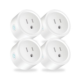 Osprey Smart Plug, Wi-Fi Outlet Socket Compatible with Alexa and Google Home, Automate APP, Timer Function, Voltage Measurement Function, No Hub Required, 16A (4 pcs)