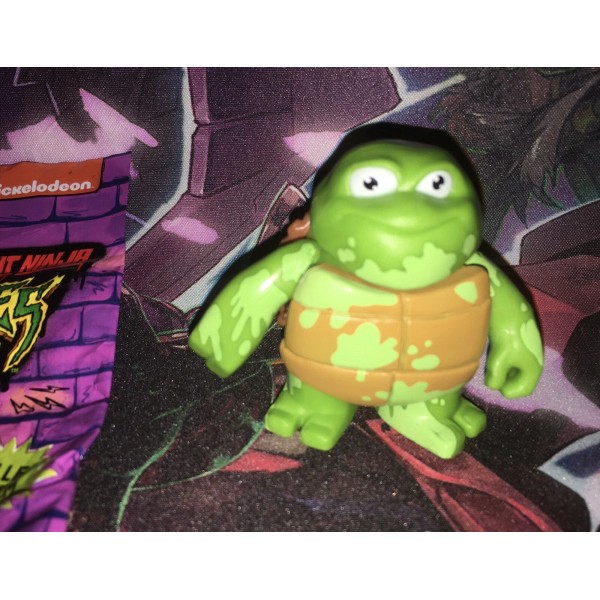 Playmates Toys 2024 TMNT Mutant Mayhem Ooze Splattered Tots, Raphael