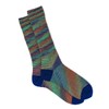 Baby Alpaca Wool, Brightly Patterned High Frequency Dress Power Socks