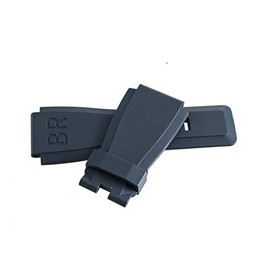 Bell & Ross Original 24mm x 24mm Dark Teal Rubber Replacement Strap XS