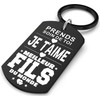 Allpeak Cadeau Fils Garçon Cadeau Noel - Porte Clef -