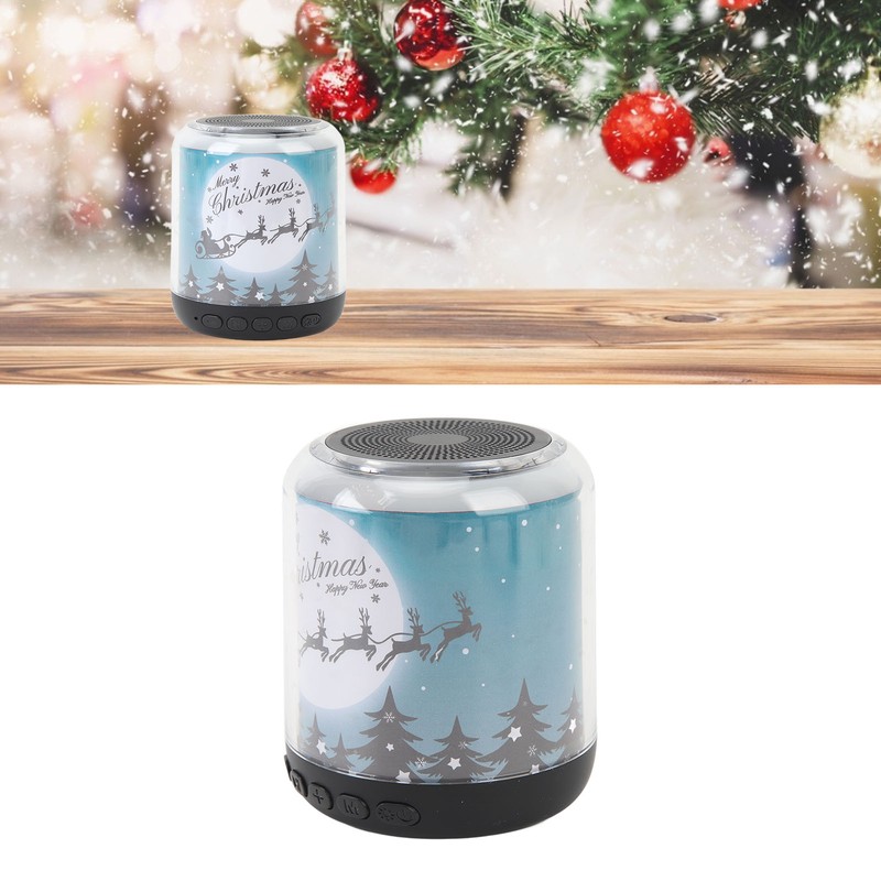 Wireless Bluetooth Speaker Christmas Look HD Stero Sound Portable Speaker