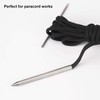 Namvo Pack of 5 Stainless Steel Paracord Needles with Fabric