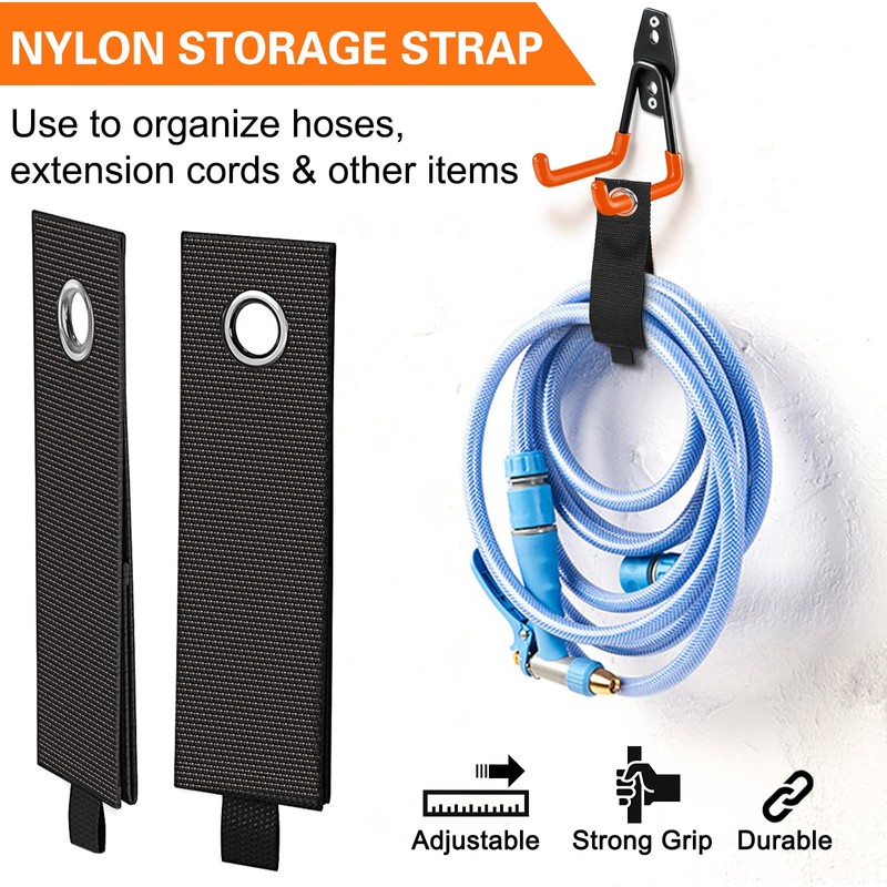 HUPBIPY Heavy Duty Garage Hooks 4 Pack, 7.7 inch U