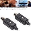 Dpofirs Wireless Microphone System XLR Microphone Adapter, Wireless Microphone Transmitter