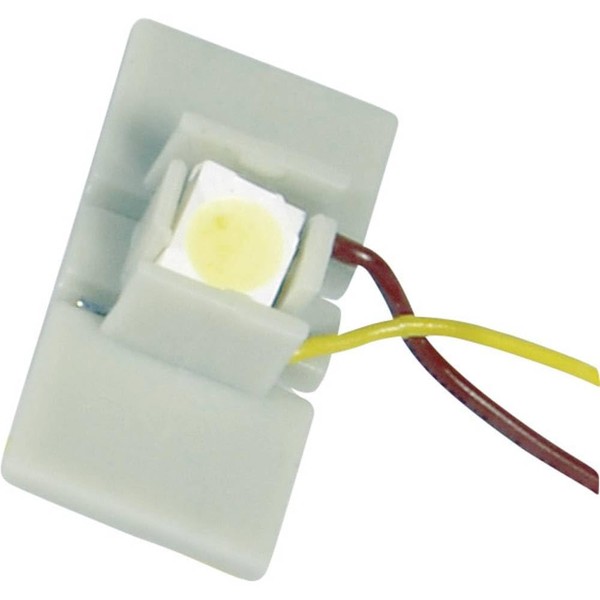 Viessmann 6047 6047 LED Passend fuer (Modellbahn): Gebaeude Gelb 10St.